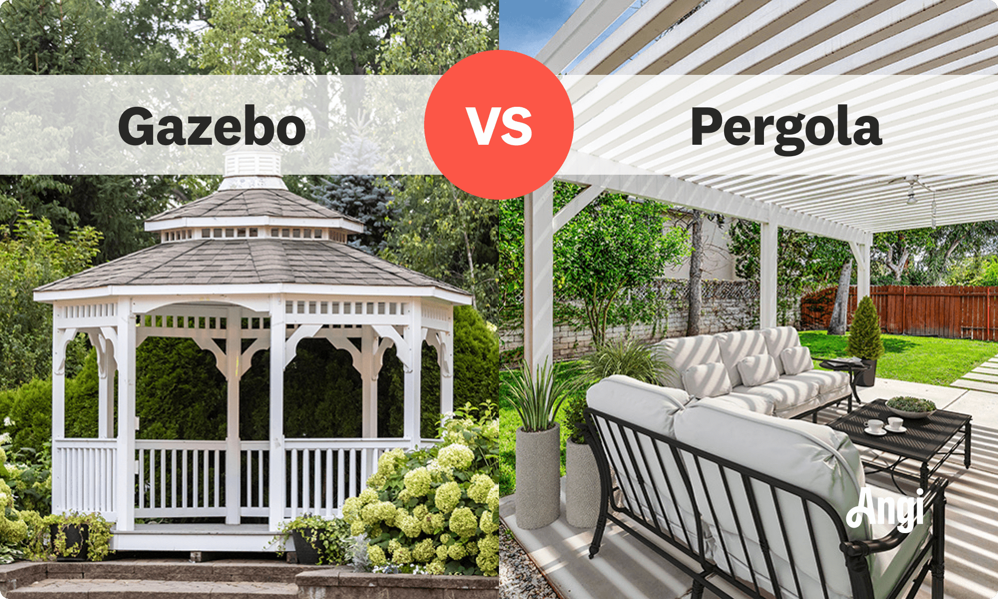 Pergola vs. Gazebo: Which Is Right for You?