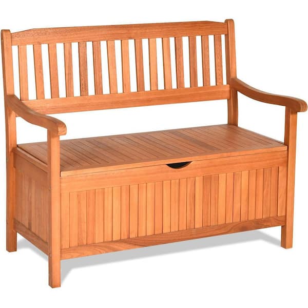 Highwood USA Hamilton Loveseat Storage Bench