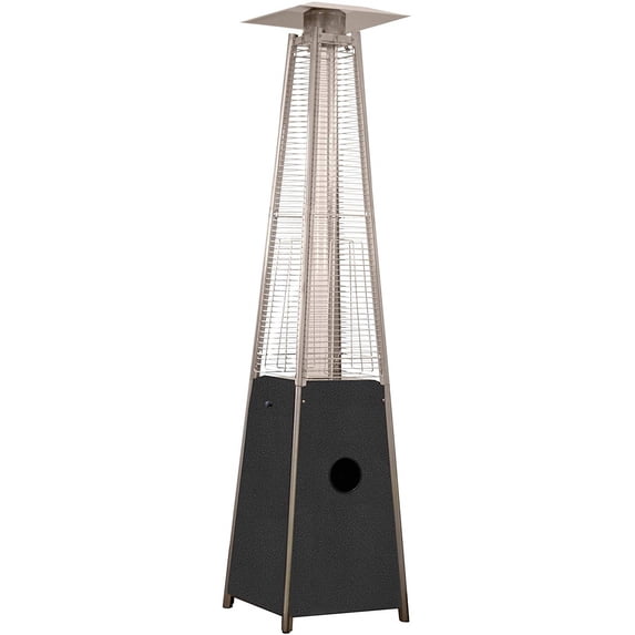 Hiland HLDS01-GTHG Pyramid Glass Tube Patio Heater