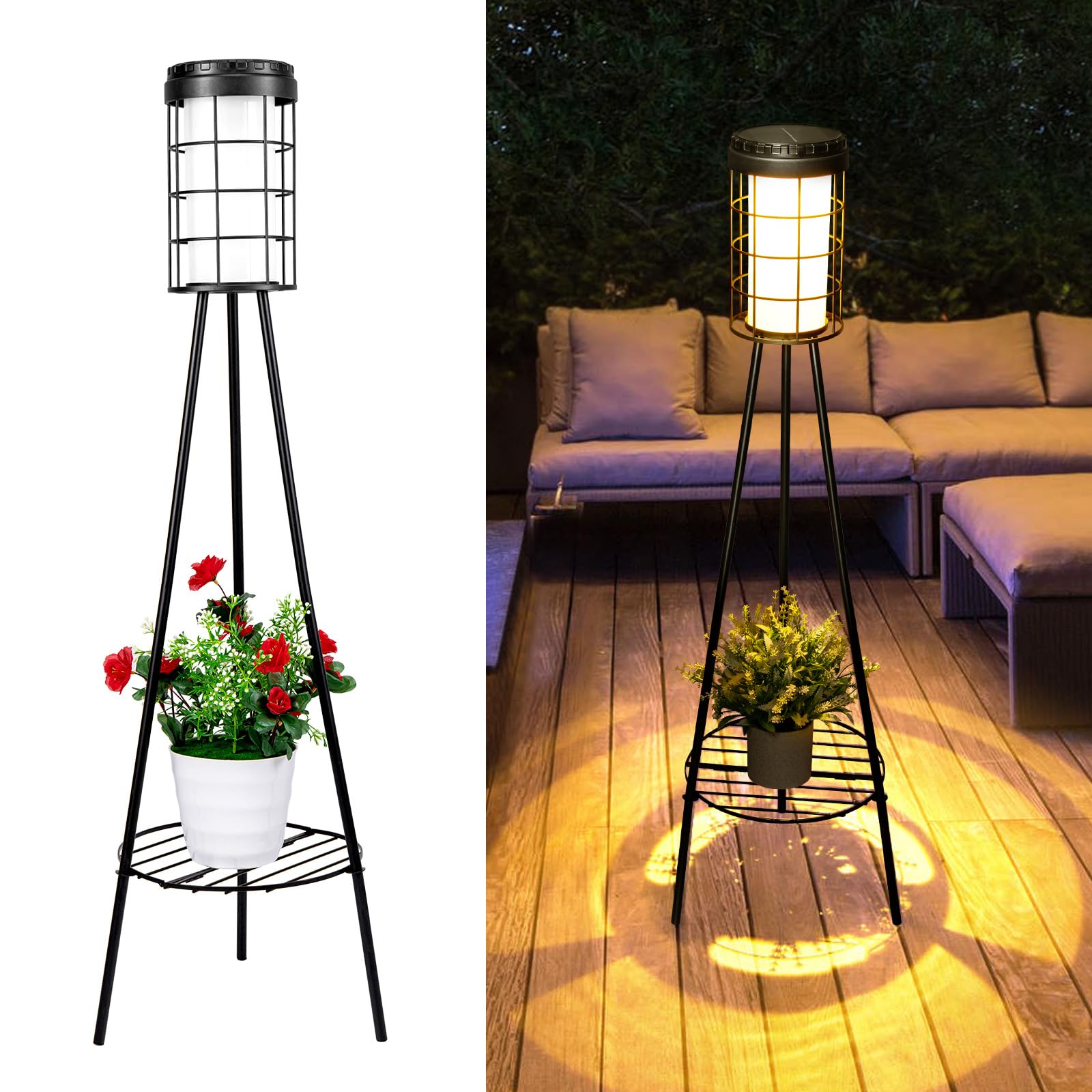 Homall 4-Piece Outdoor Patio Furniture Set with USB Charging