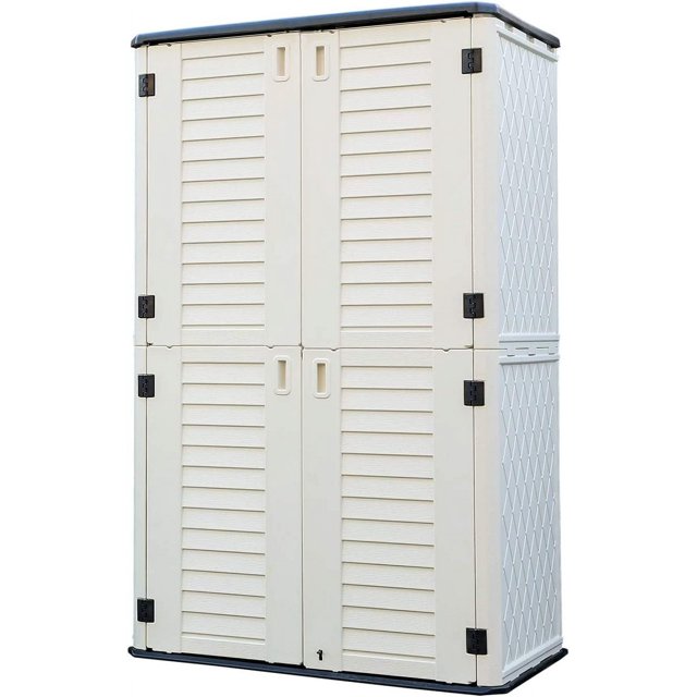 HOMSPARK Outdoor Storage Cabinet