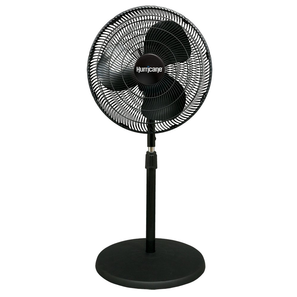 Hurricane Classic Series 20-Inch Adjustable Pedestal Stand Fan