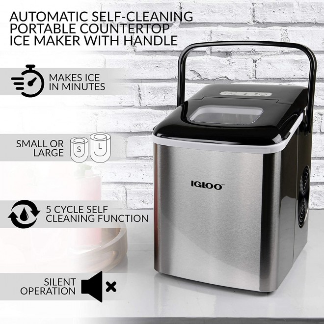 Igloo ICEB26HNSS Automatic Portable Ice Maker
