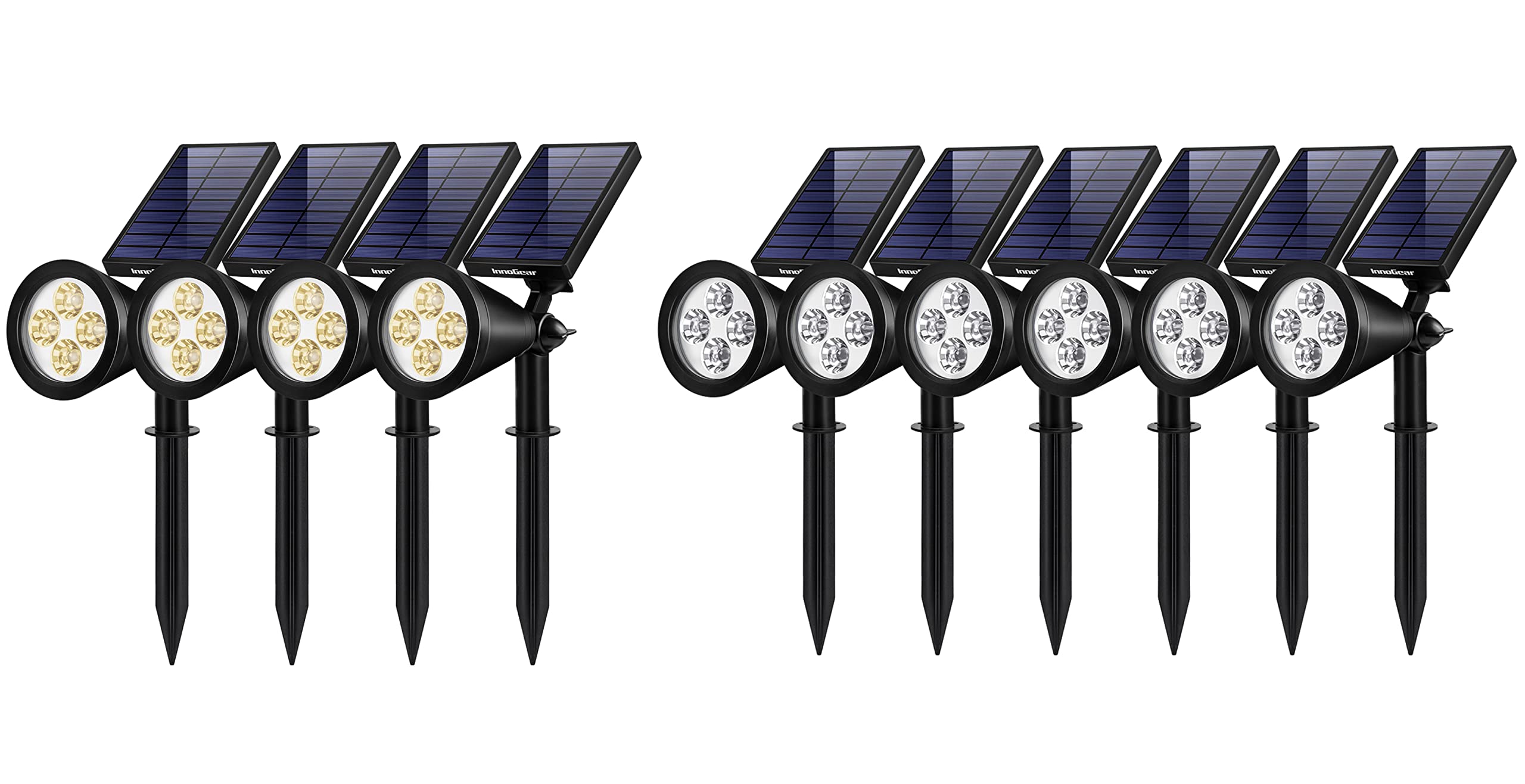 InnoGear Solar Spotlights Outdoor (2-Pack)