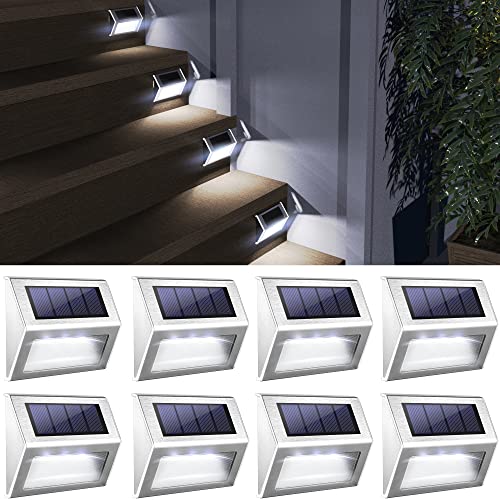 JACKYLED Solar Step Lights (4-Pack)