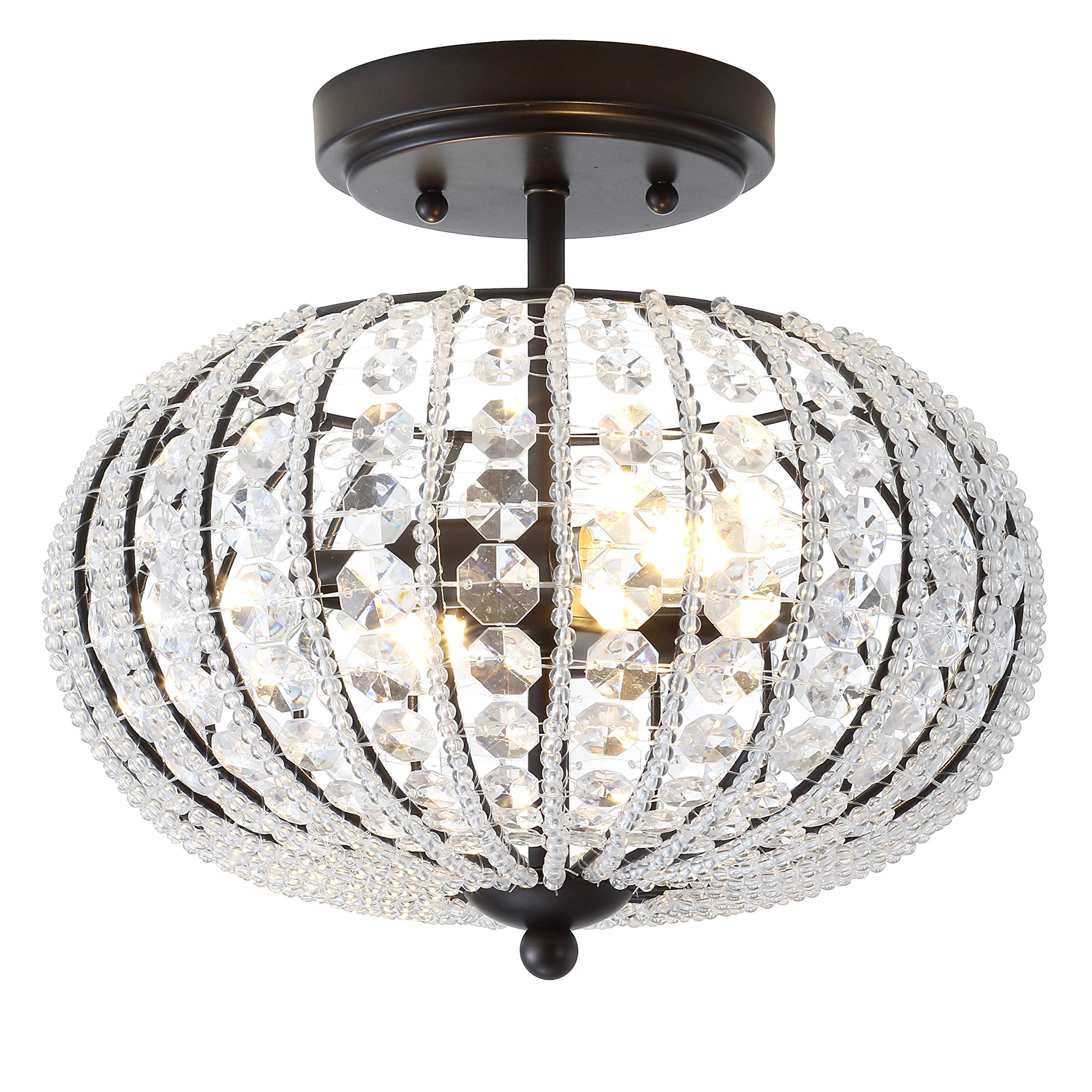 JONATHAN Y Catalina 4-Light Plug-In Chandelier