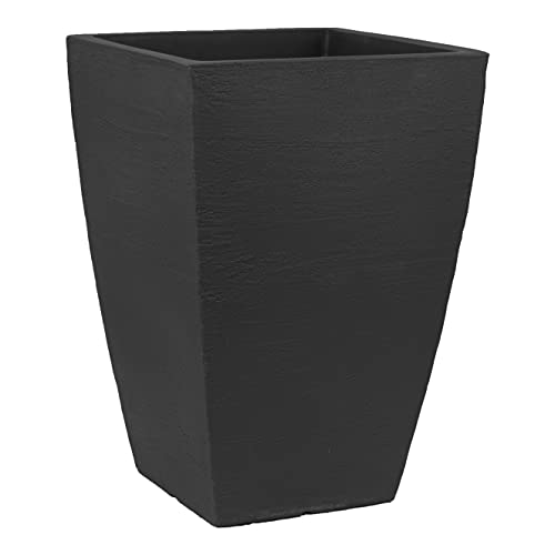Kante Lightweight Concrete-Style Large Round Outdoor Planter