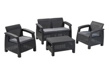Keter Corfu 7-Piece Outdoor Patio Furniture Set