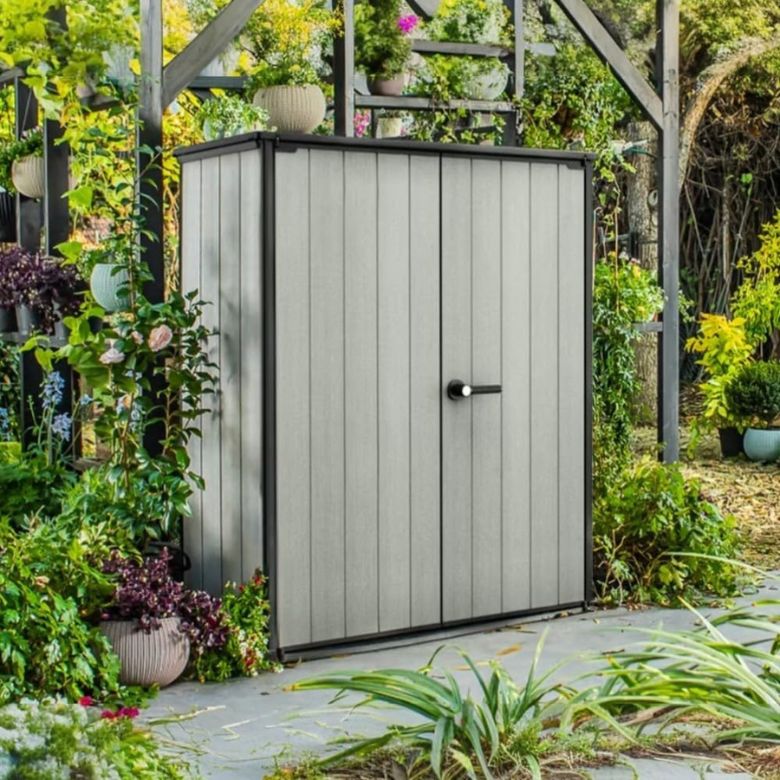 Keter Manor Tall Outdoor Storage Cabinet
