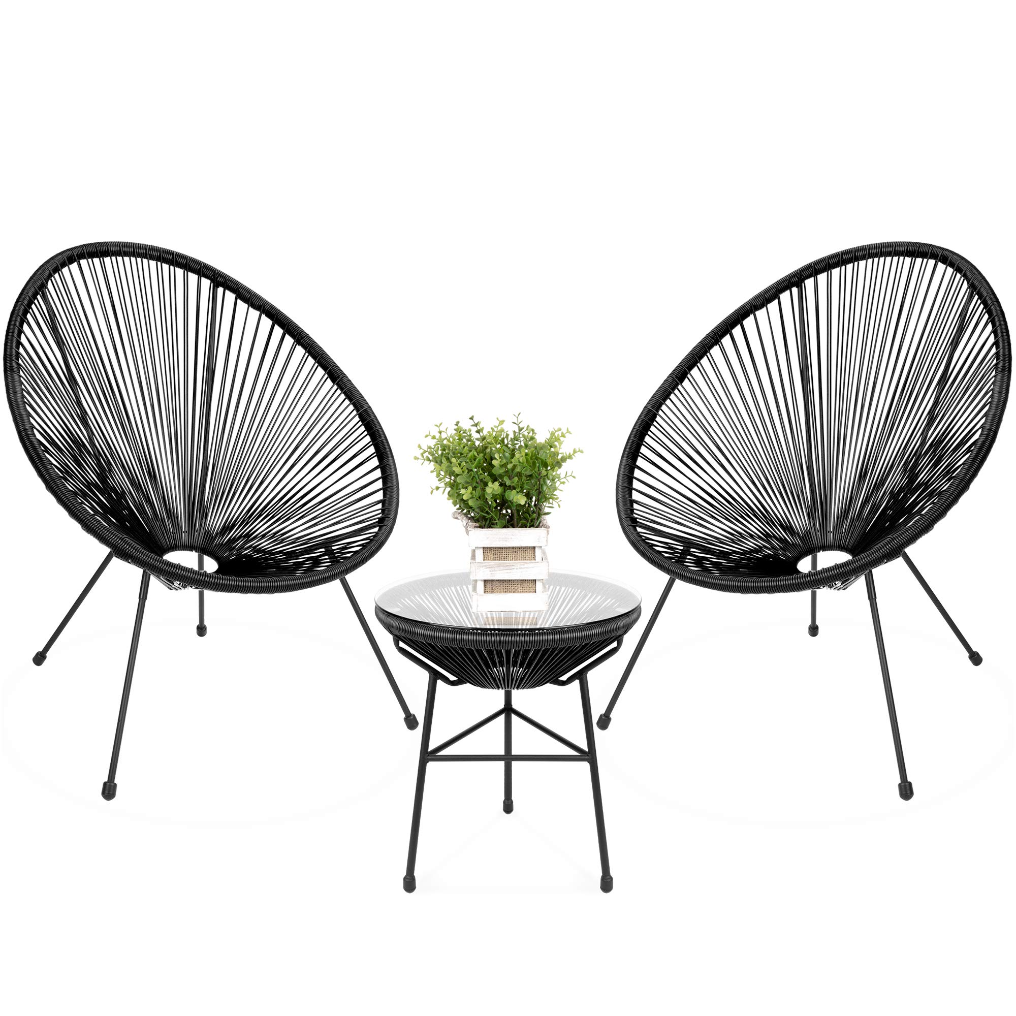 Keter Pacific 3-Piece Outdoor Conversation Set
