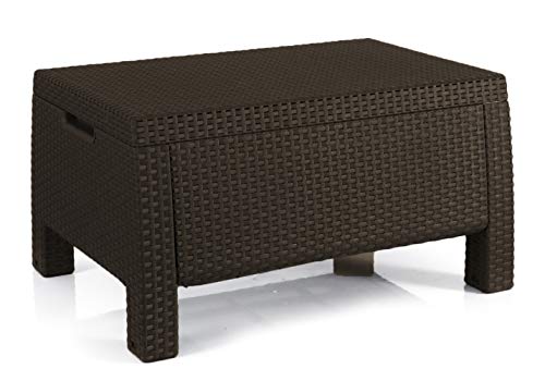 Keter Pacific Outdoor Coffee Table with Storage