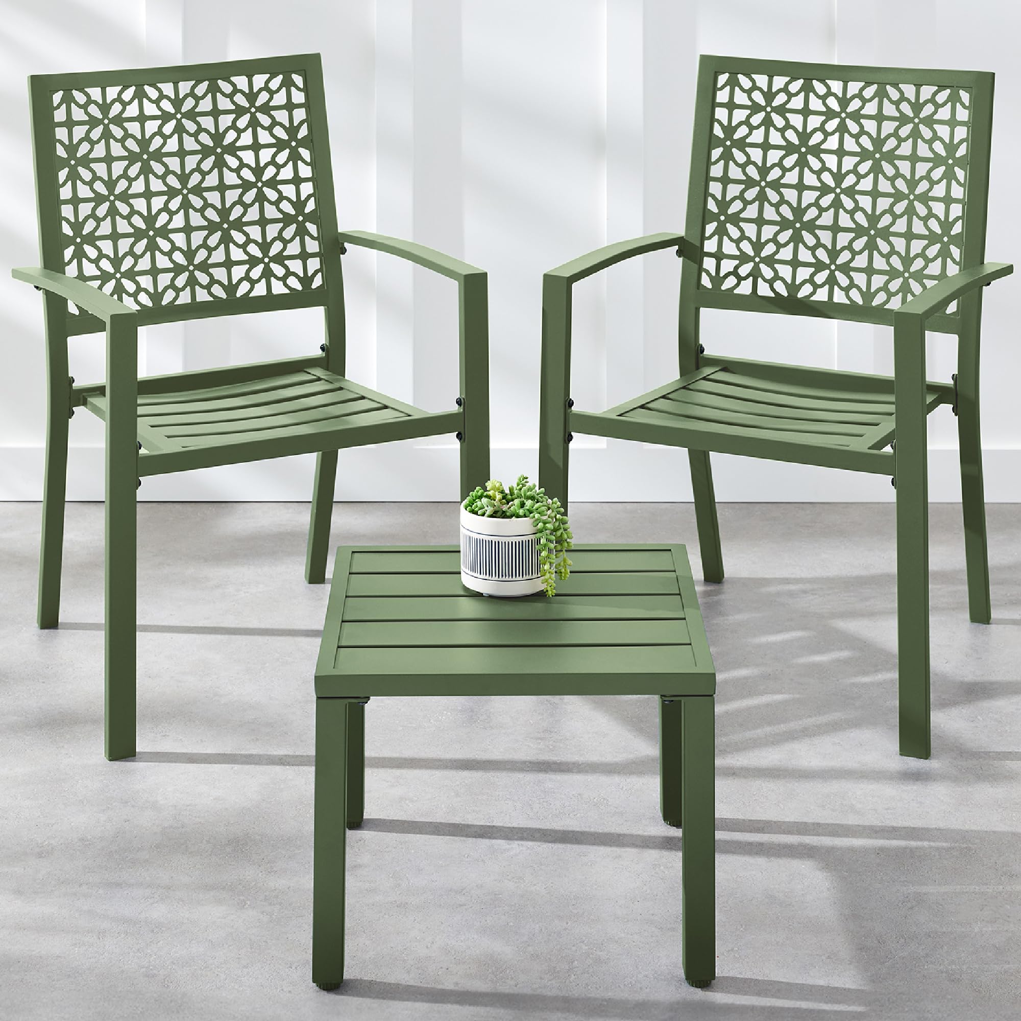 Keter Rio 3-Piece Resin Outdoor Bistro Set