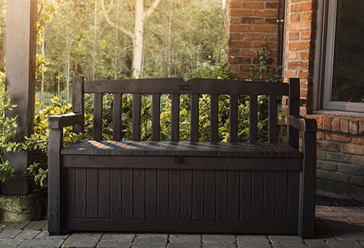 Keter Solana 70 Gallon Storage Seat Bench