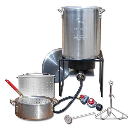 King Kooker 12RTFKIT 29-Quart Propane Turkey Frying Kit