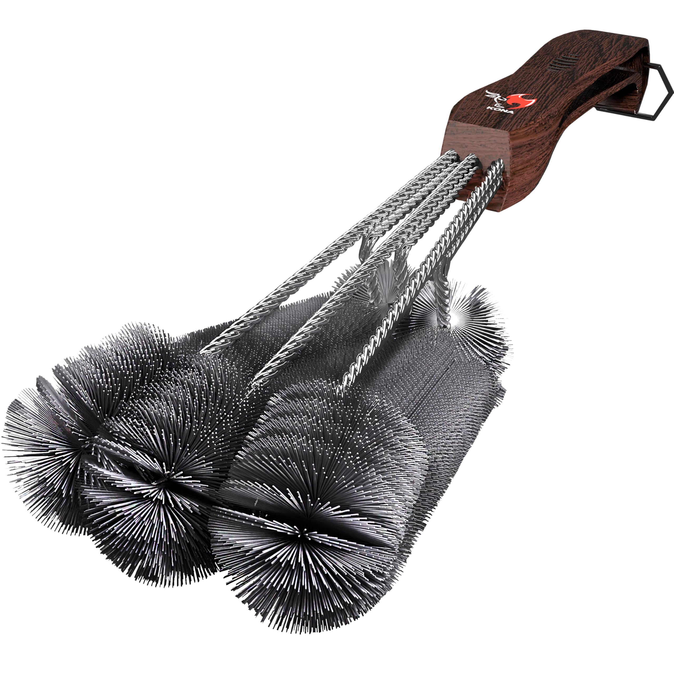 Kona 360 Clean Grill Brush Stainless Steel