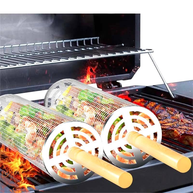 Kona Best Grill Basket with Removable Handle