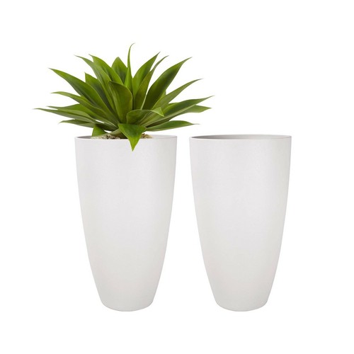 La Jolie Muse 20-Inch Tall Planter (Set of 2)