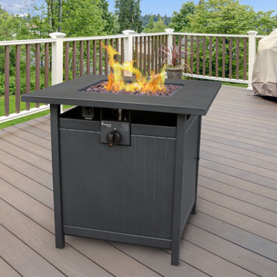 Landmann Triton 31.5-Inch Steel Propane Fire Pit Table