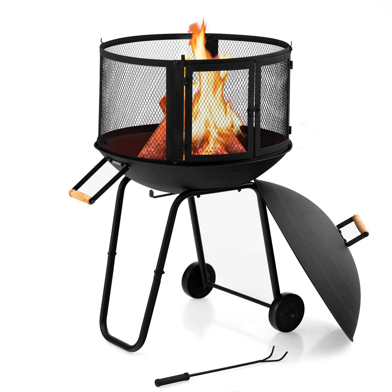 Landmann USA Grandezza Personal Fire Table with Lid