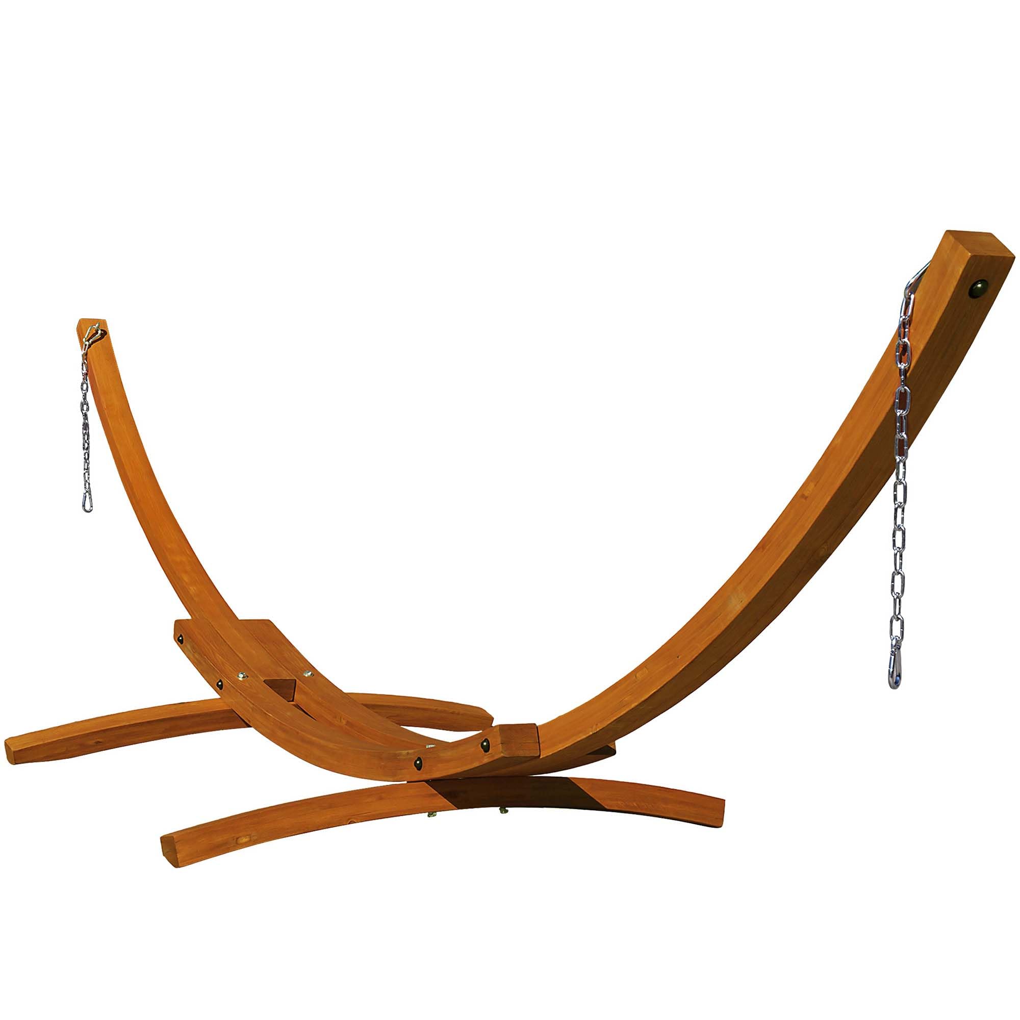 Lazy Daze Hammocks 15ft Cypress Wood Arc Hammock Stand