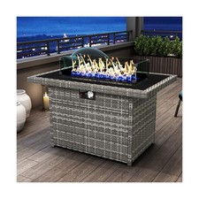 Legacy Heating 44-Inch Square Propane Fire Pit Table