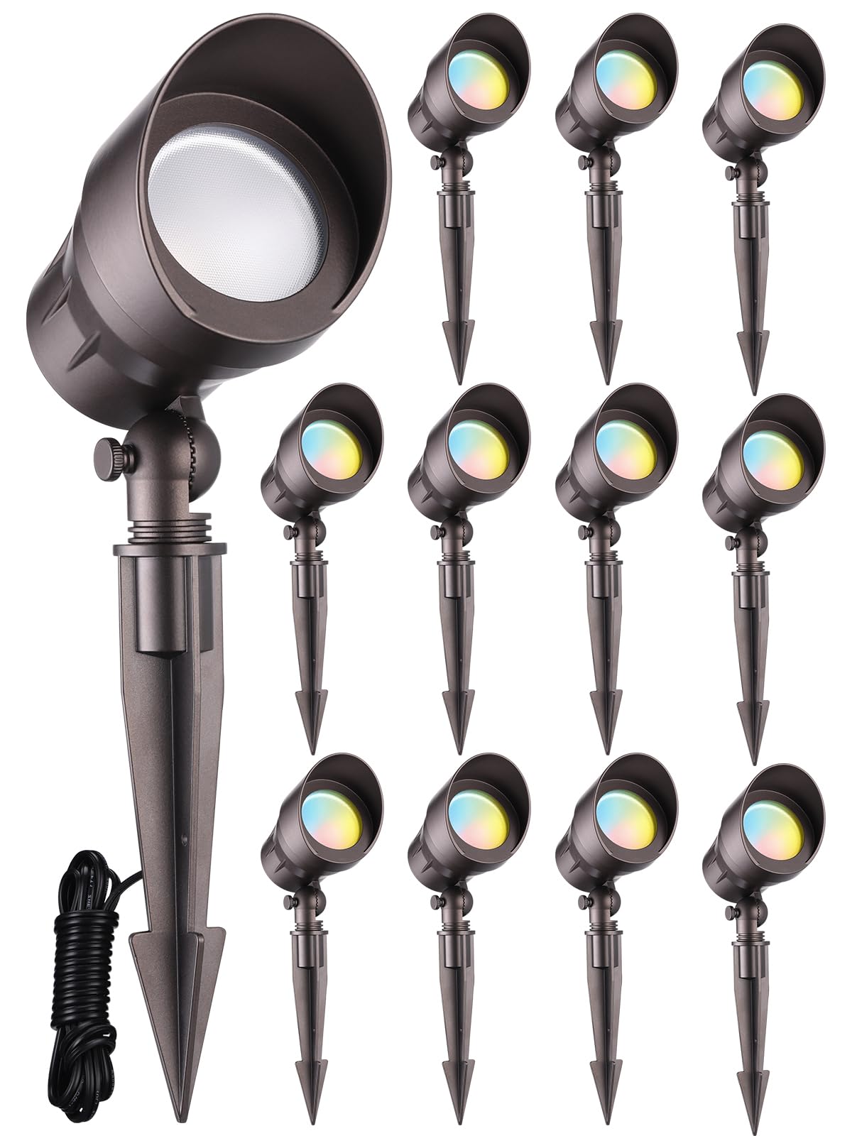 LEONLITE 12W LED Outdoor Landscape Spotlight