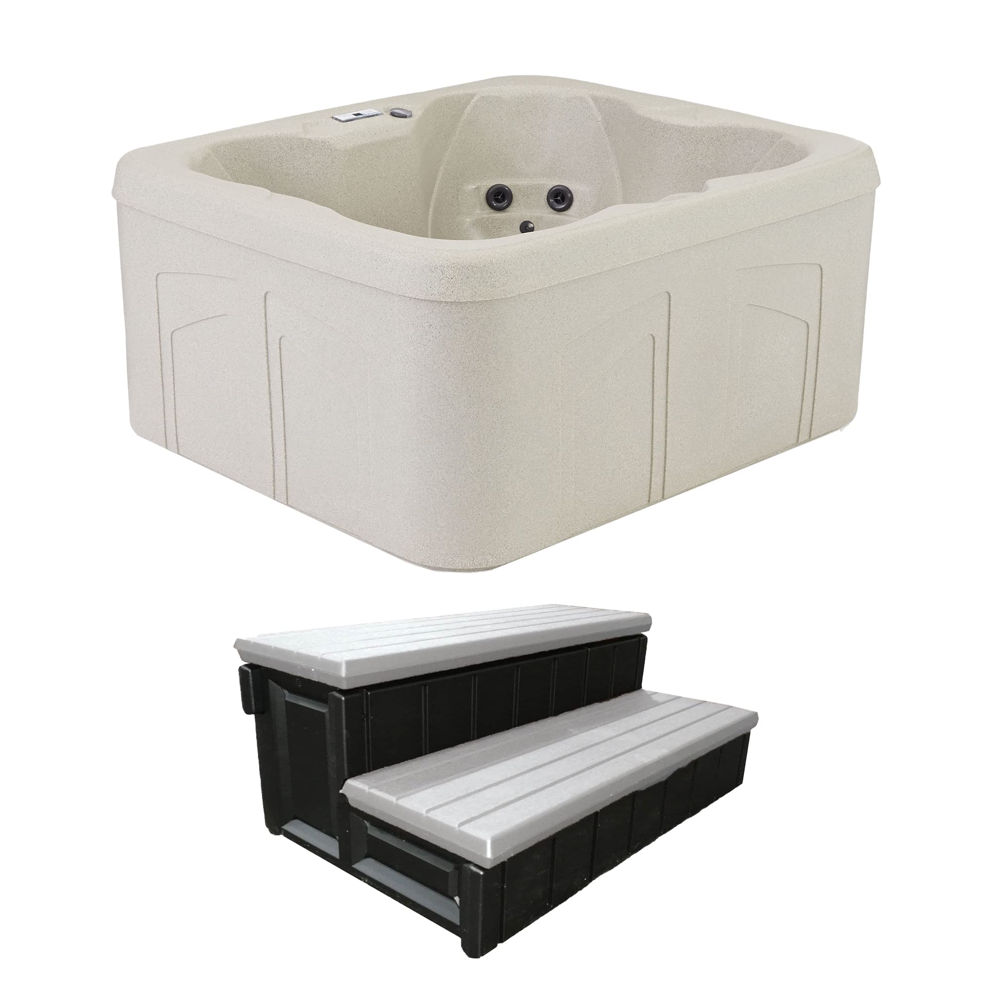 Lifesmart Rock Solid LS600DX 6-Person 65-Jet Plug-and-Play Spa