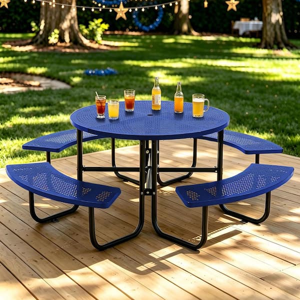 Lifetime 5-Piece Outdoor Folding Picnic Table Set (Model 60054)