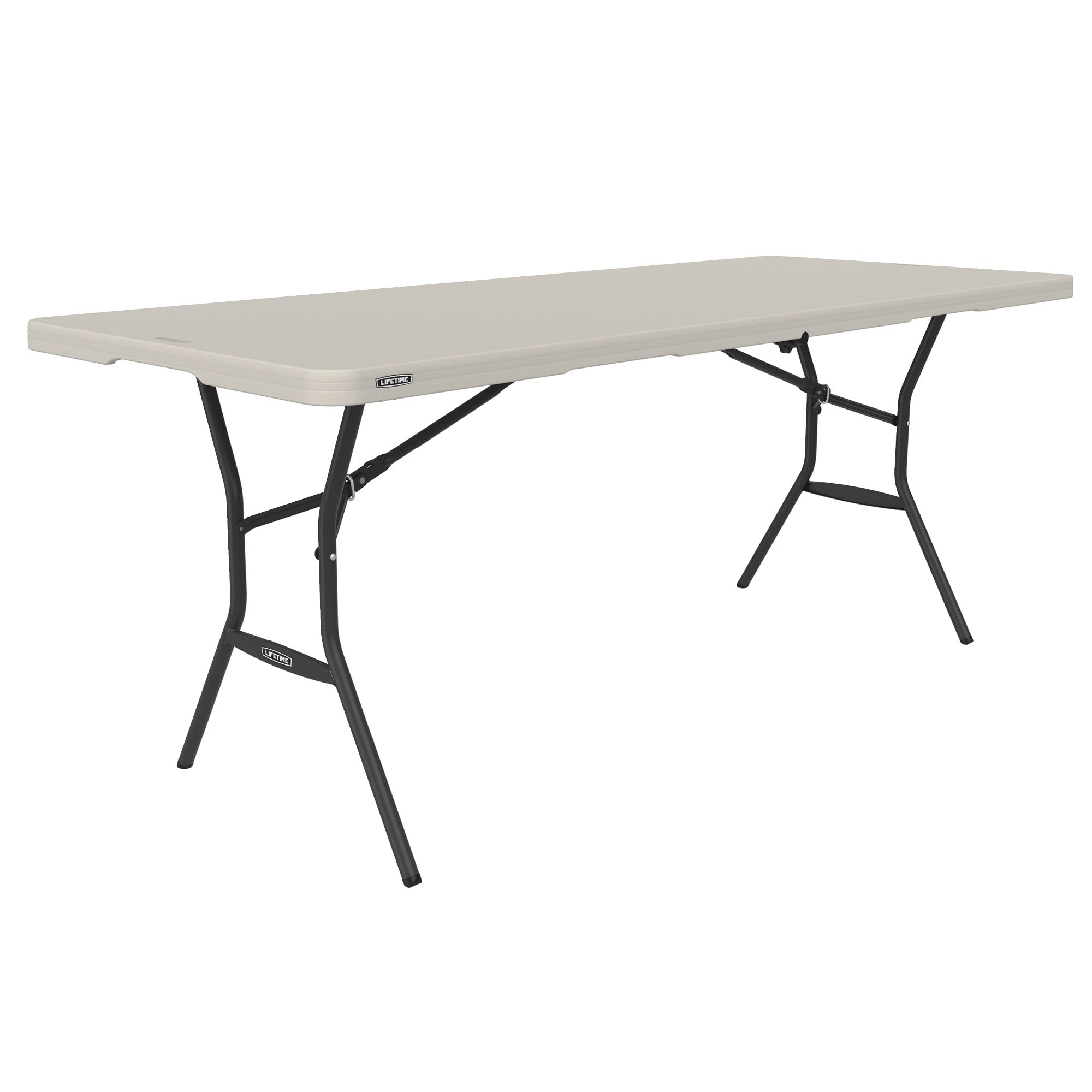 Lifetime 6-Foot Fold-In-Half Commercial Folding Table