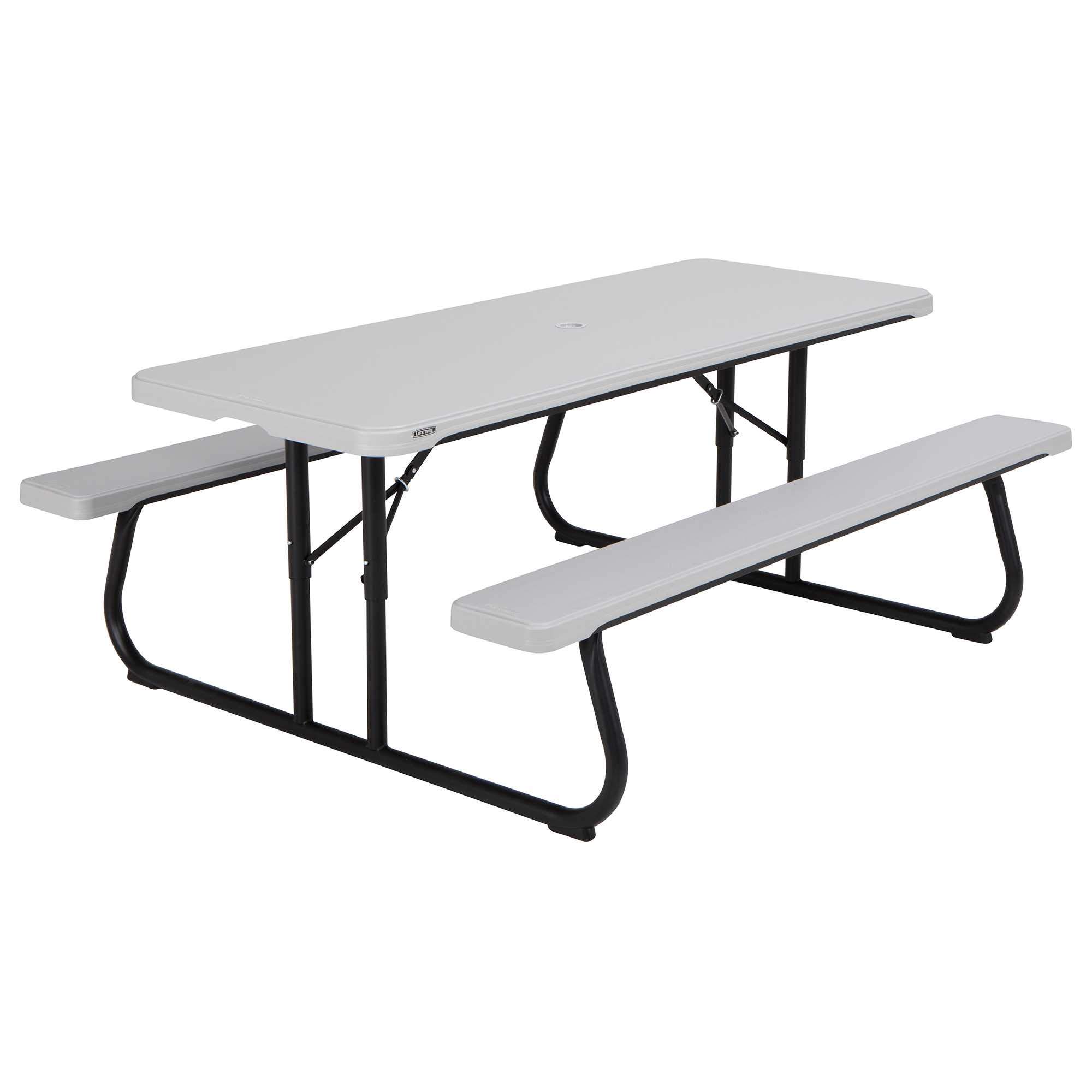 Lifetime 6-Foot Fold-In-Half Picnic Table