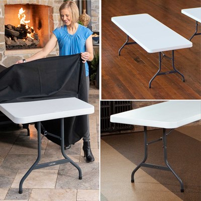 Lifetime 8-Foot Commercial Folding Table