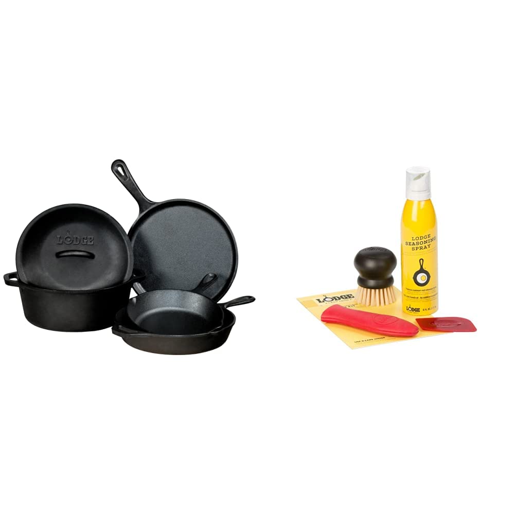 Lodge Cast Iron 5-Piece Set