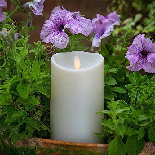 Luminara Outdoor Flameless LED Pillar Candle, Weatherproof