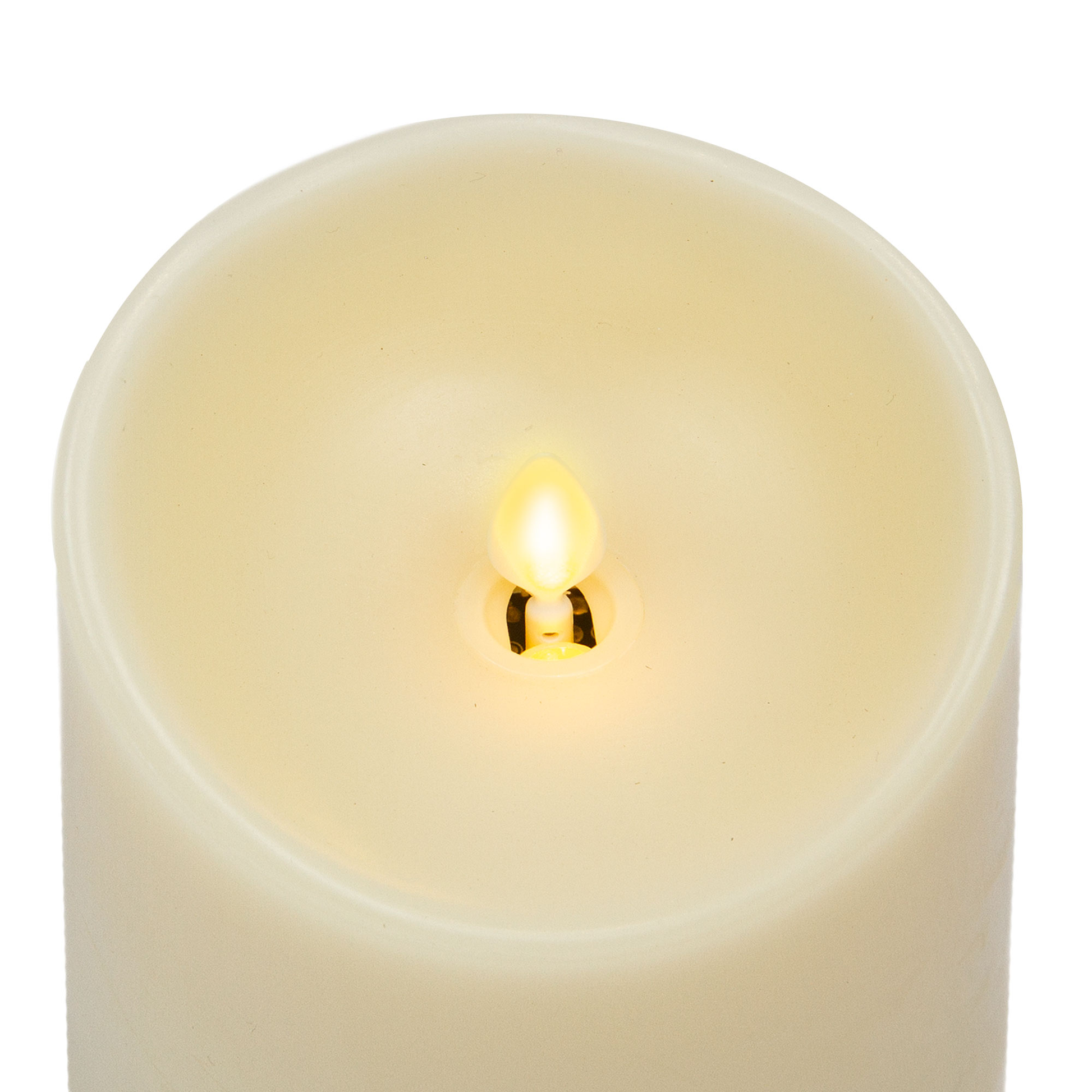 Luminara Outdoor Flameless Pillar Candles Set of 3