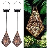 MAGGIFT Solar Hanging Lanterns (Set of 2)