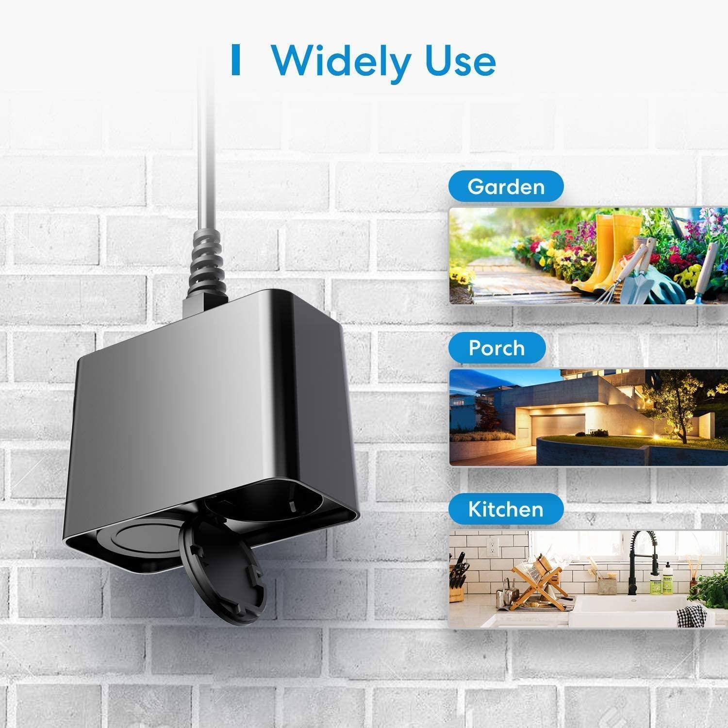 Meross Smart Outdoor Plug MSS620