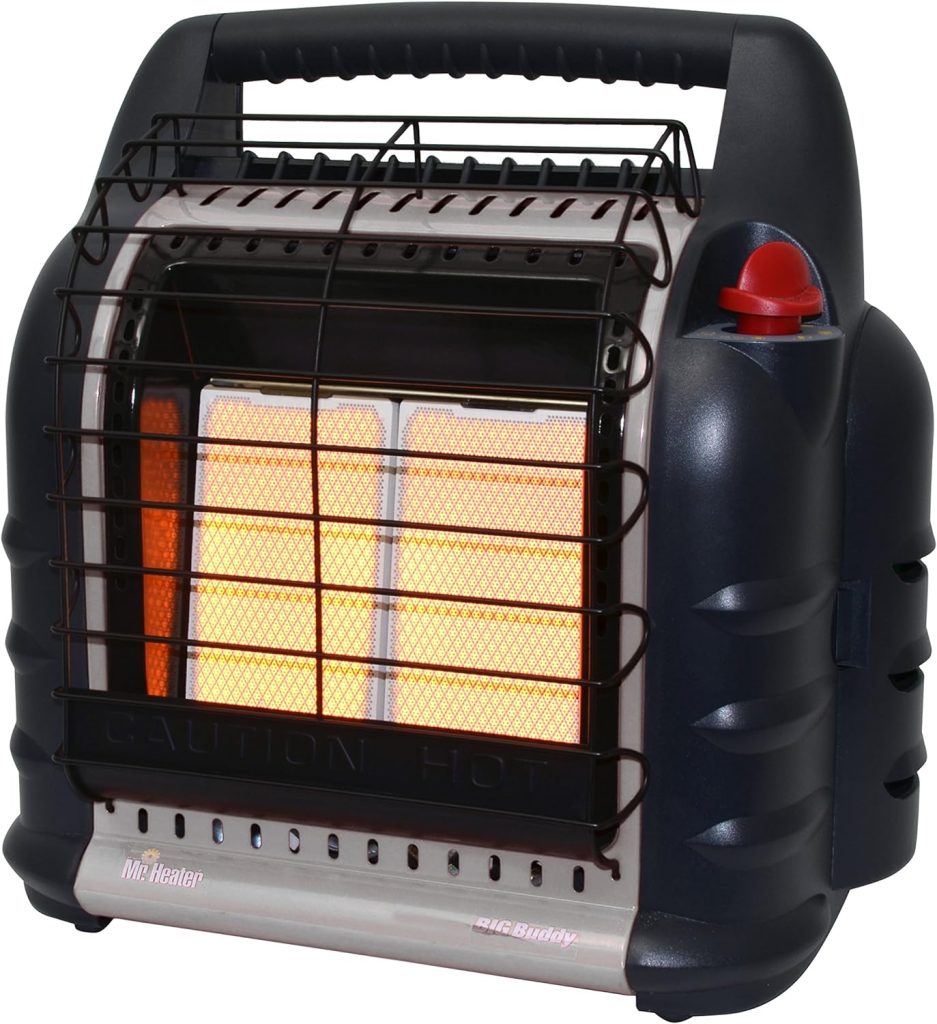 Mr. Heater F274830 MH18BRV Big Buddy Portable Propane Heater