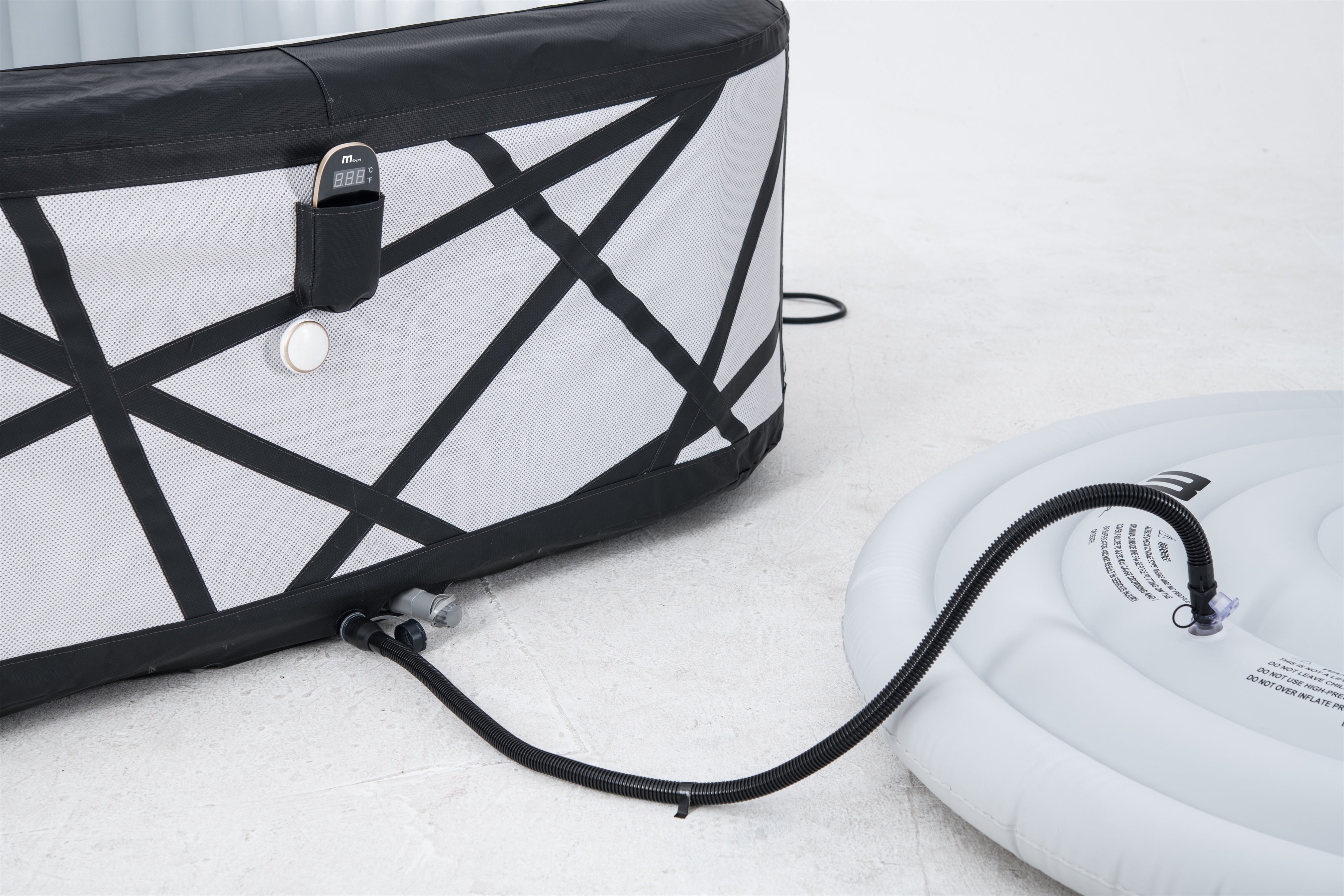MSpa Soho 4-Person Inflatable Spa Hot Tub with Jets