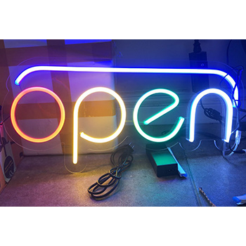 Multigot LED Neon Open Bar Sign