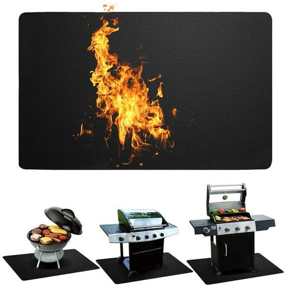Multy Home Eco-Mat Outdoor Fire Pit and Grill Mat 6x8 Feet