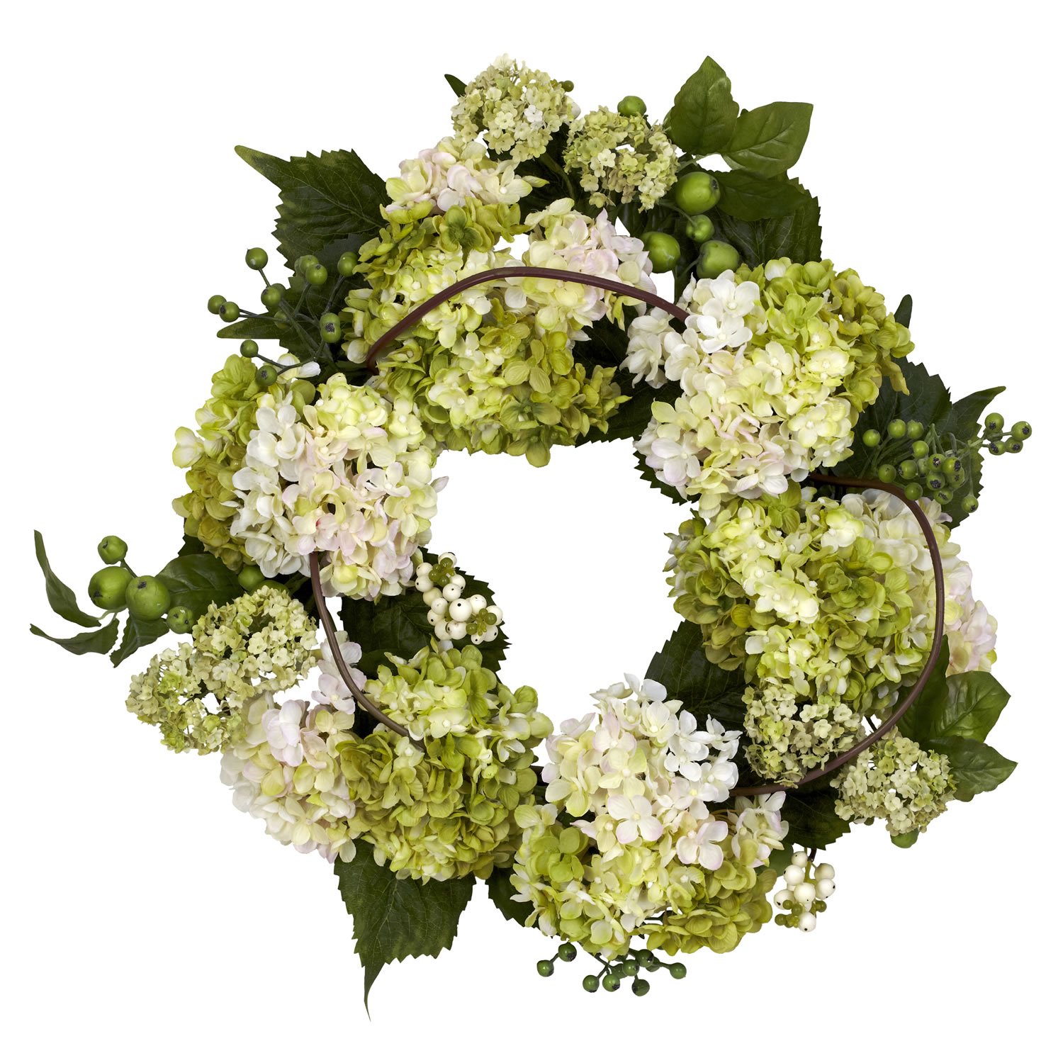 Nearly Natural 22-Inch Autumn Harvest Wreath