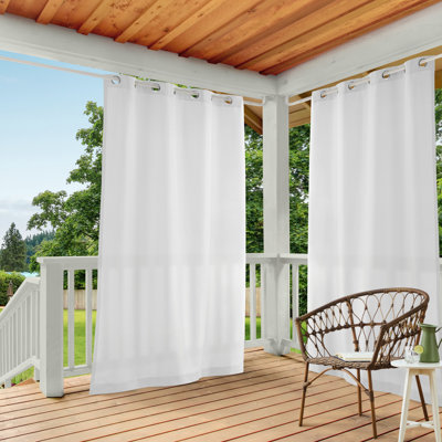 NICETOWN Outdoor Waterproof Curtain Panels for Patio (2-Pack)