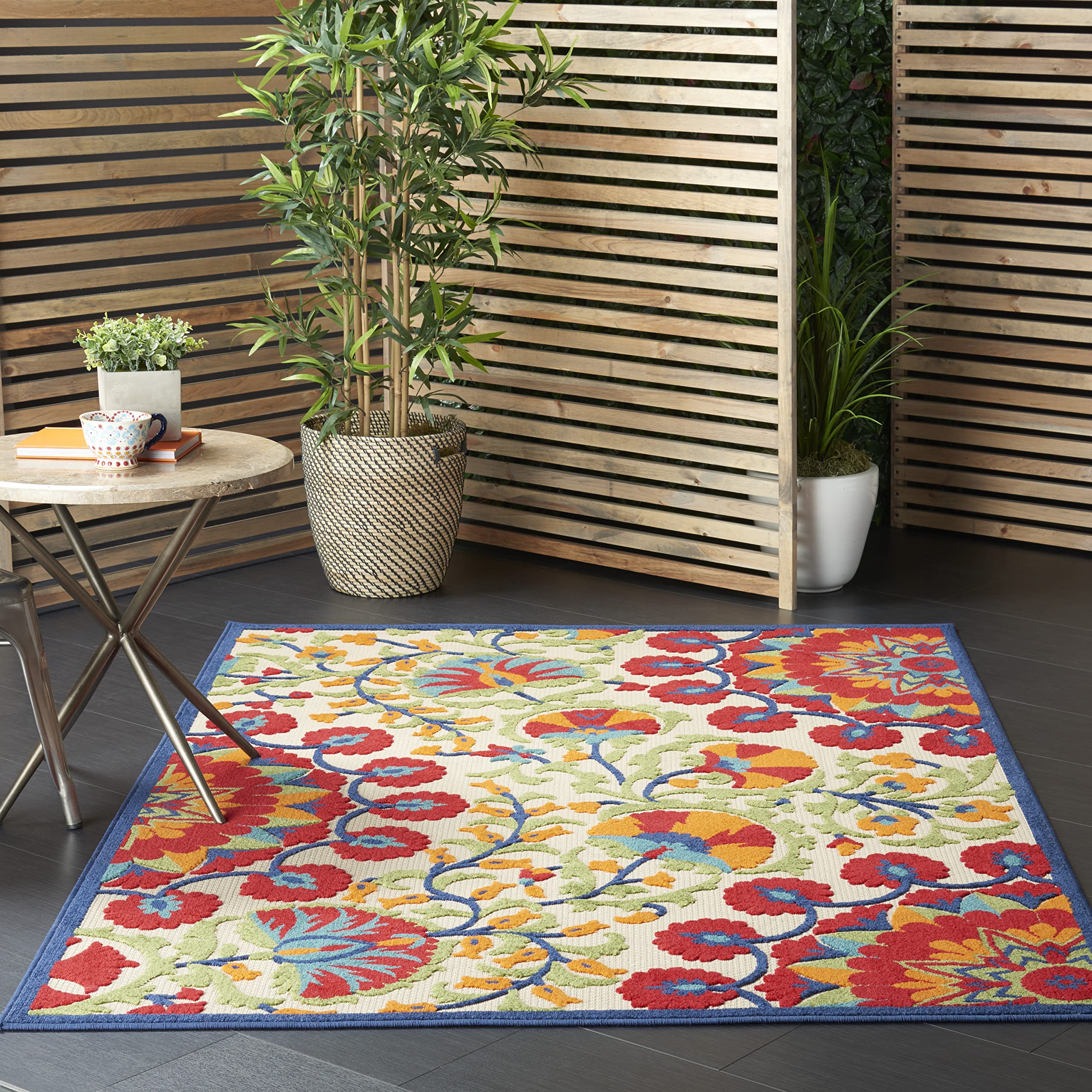 Nourison Aloha Indoor/Outdoor Area Rug 7'10" x 10'6"