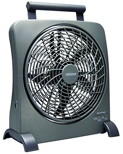 O2COOL 10-Inch Portable Smart Power Fan