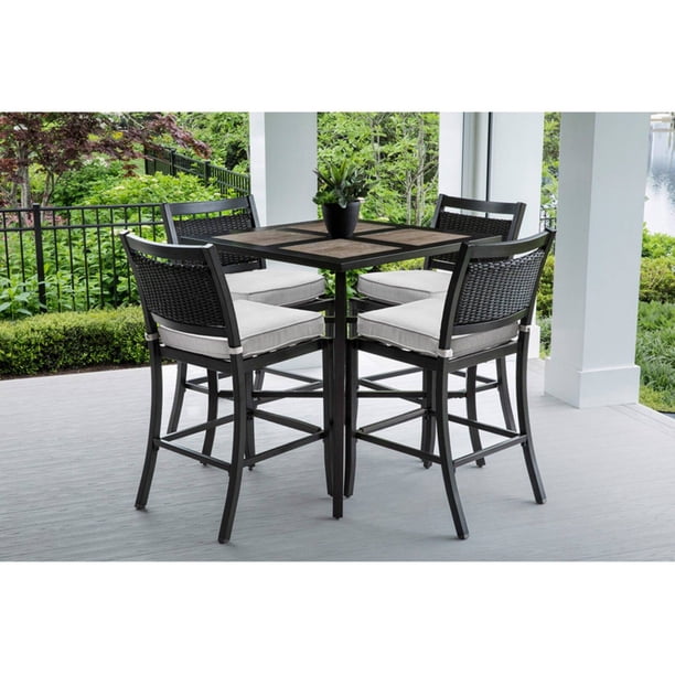 Oakland Living 5-Piece Aluminum Conversation Set