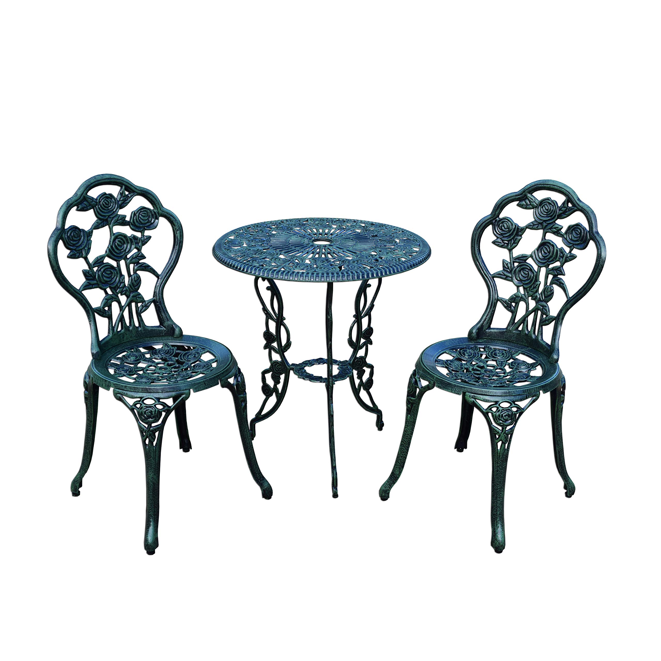Oakland Living Galaxy 5-Piece Cast Aluminum Seating Set