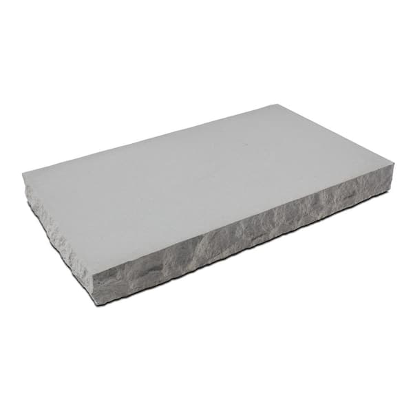 Oldcastle 10.5 in. x 3.5 in. Concrete Retaining Wall Cap (12-Pack)