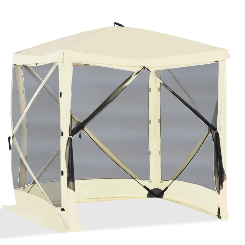 Outsunny 10' x 10' Pop-Up Screen House Canopy