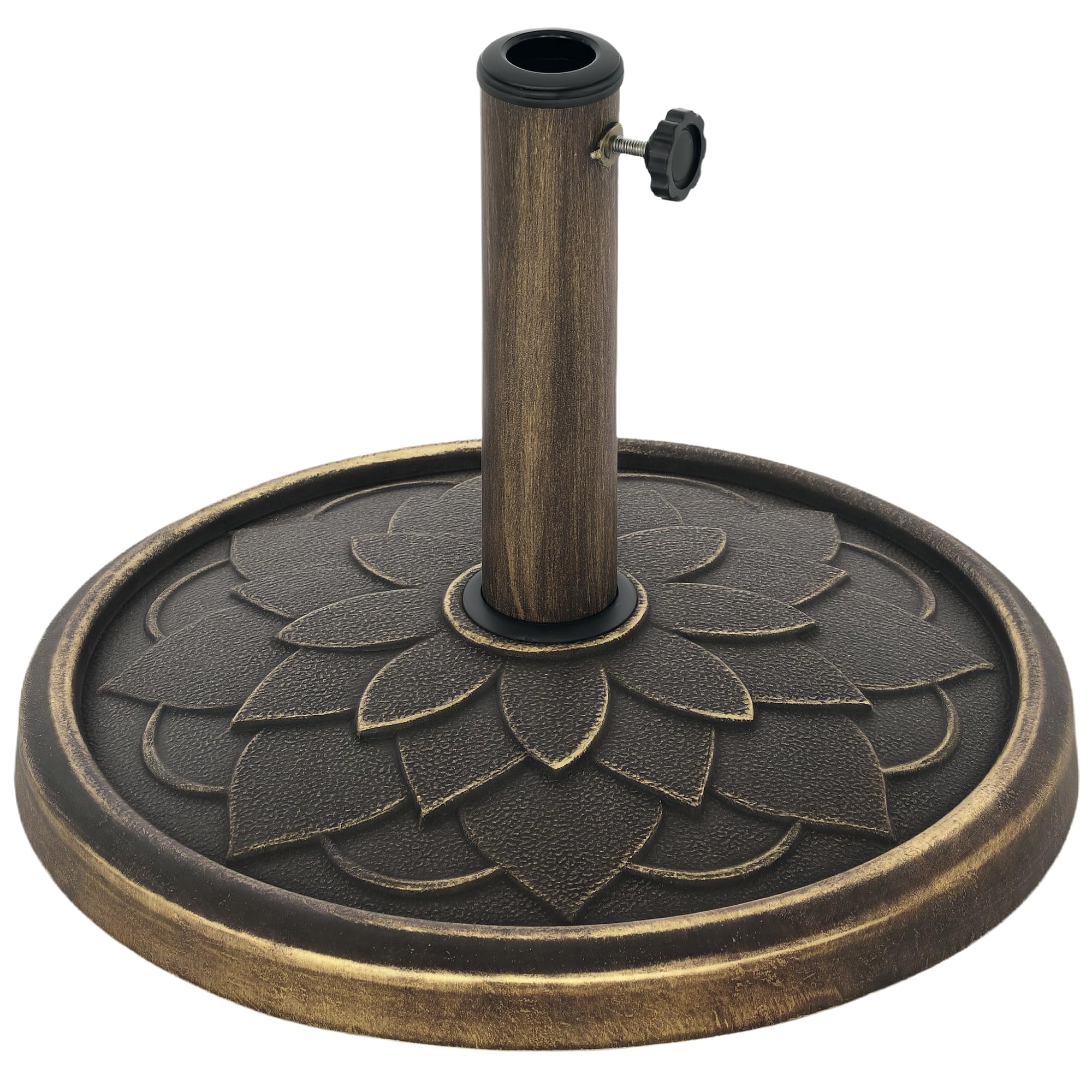Outsunny Fillable Round Patio Umbrella Stand Base