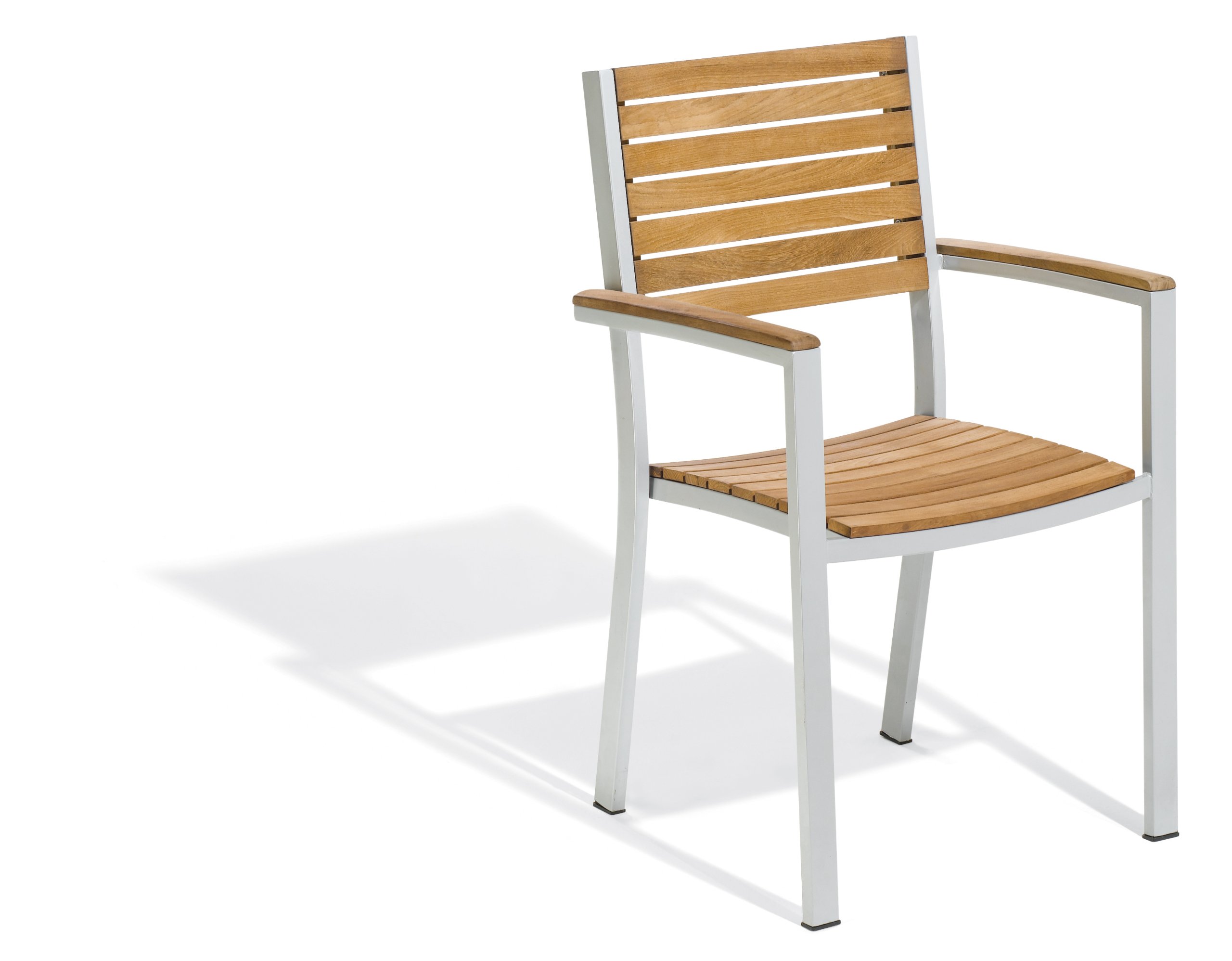 Oxford Garden Travira 6-Piece Teak and Aluminum Conversation Set